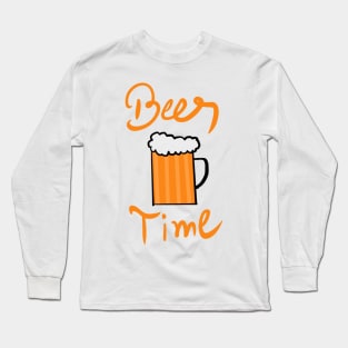 Beer Time Long Sleeve T-Shirt